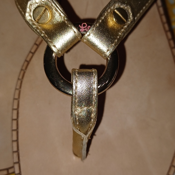 Lillipulitzer gold sandal. Never worn condition. - Picture 2 of 7